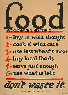1917-World-War-I-WWI-Food-Rationing-Poster